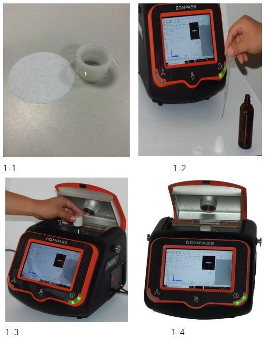 oil sample prepare steps by xrf analyzer